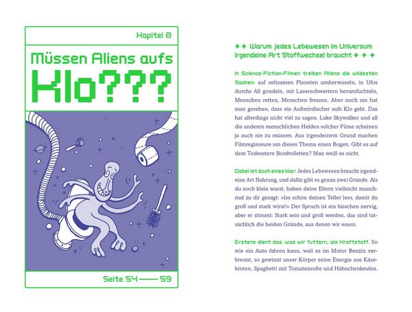 Produktbild: M&uuml;ssen Aliens aufs Klo? &ndash; Alles, was du schon immer &uuml;ber das Leben im Universum wissen wolltest