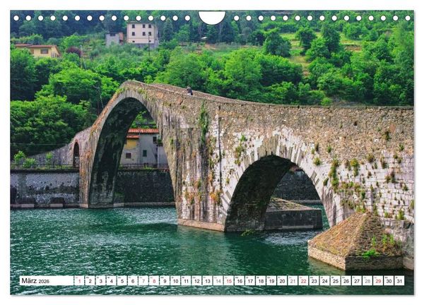 Produktbild: Toskana - Gro&szlig;arige Bauten (Wandkalender 2026 DIN A4 quer), CALVENDO Monatskalender