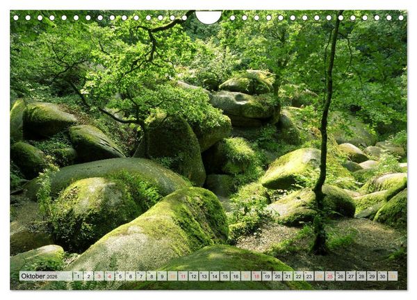 Produktbild: Normandie und Bretagne-faszinierend abwechslungsreich (Wandkalender 2026 DIN A4 quer), CALVENDO Monatskalender