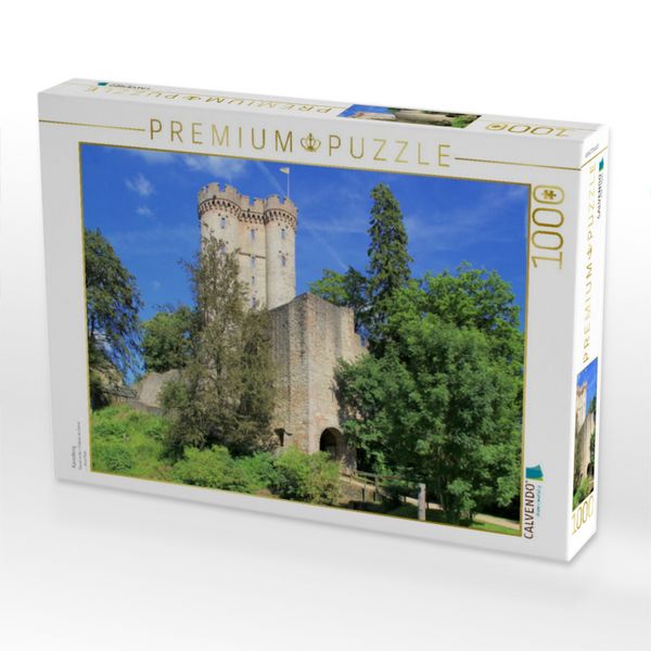 Produktbild: CALVENDO Puzzle Kasselburg | 1000 Teile Lege-Gr&ouml;&szlig;e 64x48cm Foto-Puzzle f&uuml;r gl&uuml;ckliche Stunden