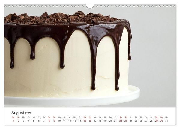 Produktbild: K&ouml;stliche Kuchen (Wandkalender 2026 DIN A3 quer), CALVENDO Monatskalender
