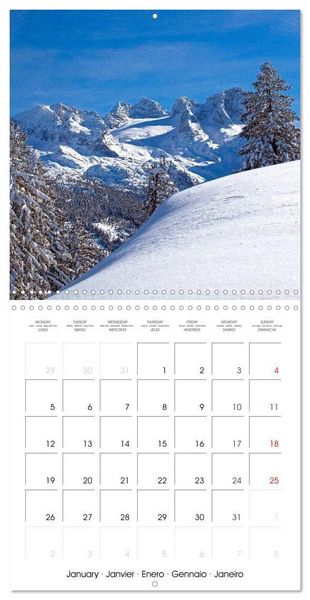 Produktbild: Kramer, C: Roof of the Alps (Wall Calendar 2026 12 &times; 12 Inch