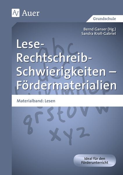 Produktbild: Lese-Rechtschreib-Schwierigkeiten - F&ouml;rdermaterialien