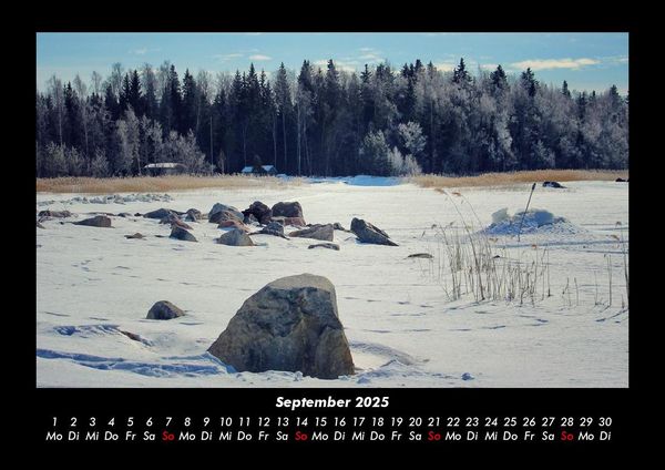 Produktbild: Winterzauber 2025 Fotokalender DIN A3