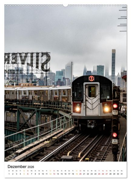 Produktbild: New York, Facetten einer Stadt (Wandkalender 2026 DIN A2 hoch), CALVENDO Monatskalender