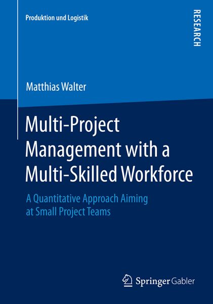Produktbild: Multi-Project Management with a Multi-Skilled Workforce