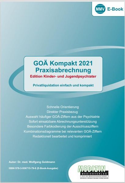 Produktbild: GOA? Kompakt 2021 Kinder- und Jugendpsychiater