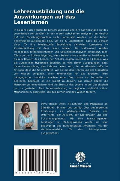 Produktbild: Lehrerausbildung und die Auswirkungen auf das Lesenlernen