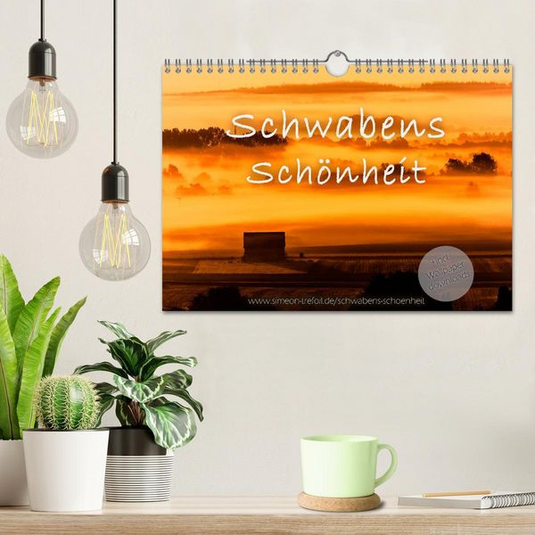 Produktbild: Schwabens Sch&ouml;nheit (Wandkalender 2026 DIN A4 quer), CALVENDO Monatskalender