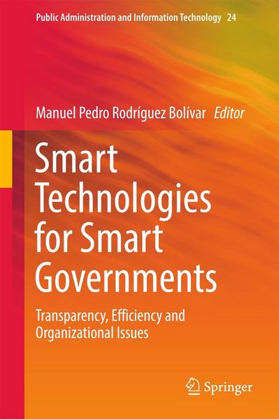 Produktbild: Smart Technologies for Smart Governments