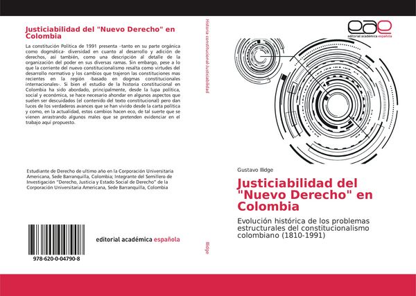 Produktbild: Justiciabilidad del "Nuevo Derecho" en Colombia