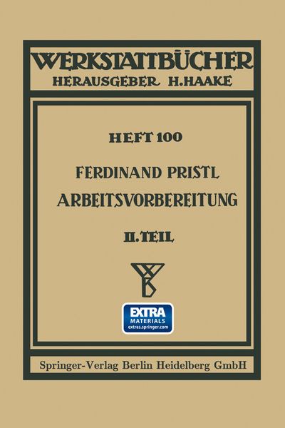 Produktbild: Arbeitsvorbereitung