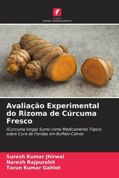 Produktbild: Avalia&ccedil;&atilde;o Experimental do Rizoma de C&uacute;rcuma Fresco