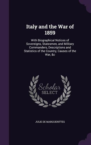 Produktbild: Italy and the War of 1859