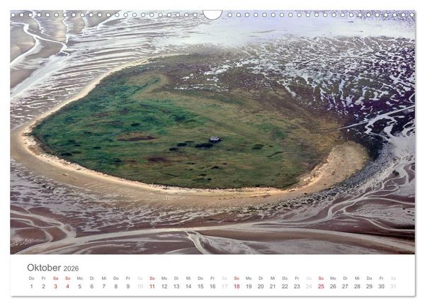 Produktbild: Nordfriesische Inseln im Auge des Fotografen (Wandkalender 2026 DIN A3 quer), CALVENDO Monatskalender