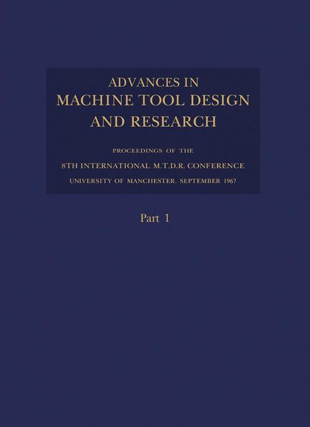 Produktbild: Advances in Machine Tool Design and Research 1967