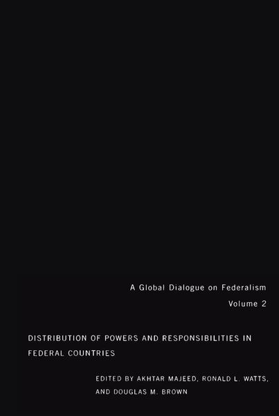 Produktbild: Distribution of Powers and Responsibilities in Federal Countries