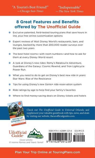 Produktbild: The Unofficial Guide to Walt Disney World 2022