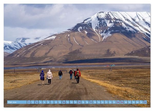 Produktbild: Spitzbergen im Sommer (Wandkalender 2026 DIN A3 quer), CALVENDO Monatskalender