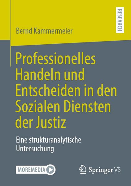 Produktbild: Professionelles Handeln und Entscheiden in den Sozialen Diensten der Justiz