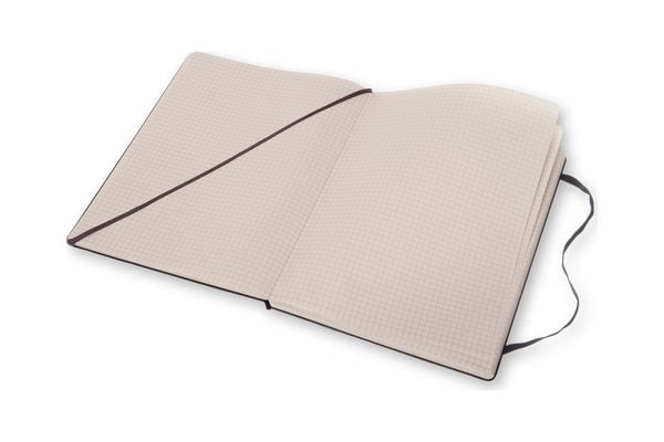 Produktbild: Moleskine Notizbuch, Xlarge, Kariert, Fester Einband, Schwarz