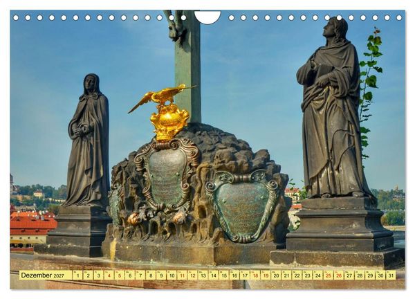 Produktbild: Prag. Du bist so sch&ouml;n (Wandkalender 2027 DIN A4 quer), CALVENDO Monatskalender