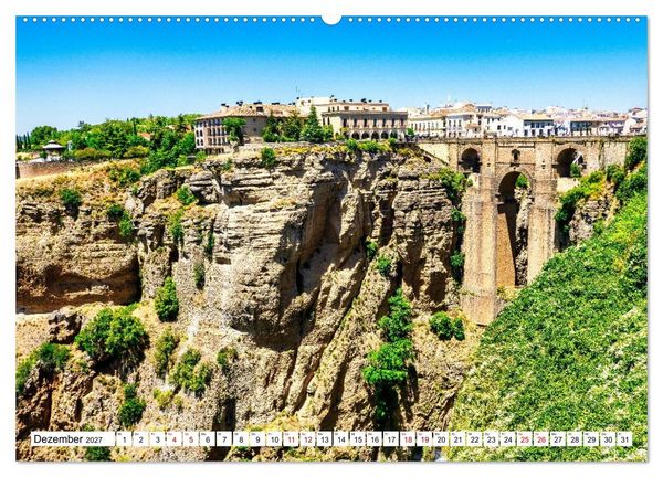Produktbild: Sonniges Andalusien (Wandkalender 2027 DIN A2 quer), CALVENDO Monatskalender