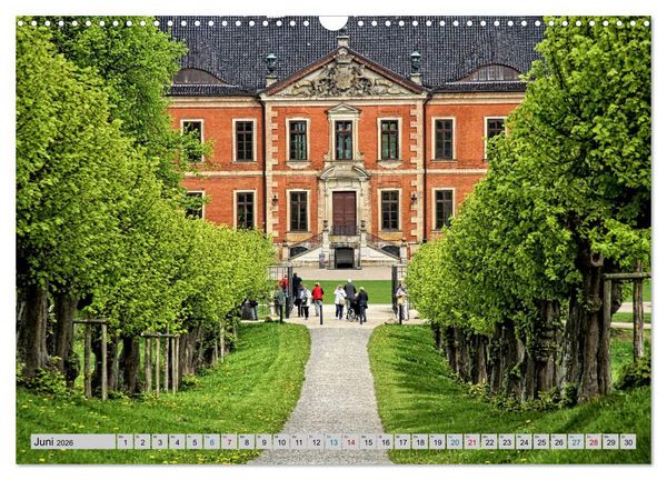 Produktbild: Schloss Bothmer - Kl&uuml;tzer Schlossimpressionen (Wandkalender 2026 DIN A3 quer), CALVENDO Monatskalender
