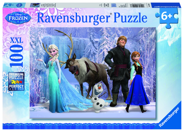 Produktbild: Puzzle Ravensburger Im Reich der Schneek&ouml;nigin 100 Teile XXL