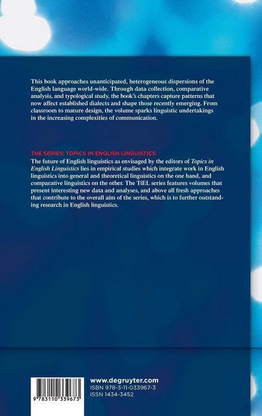 Produktbild: The Variability of Current World Englishes