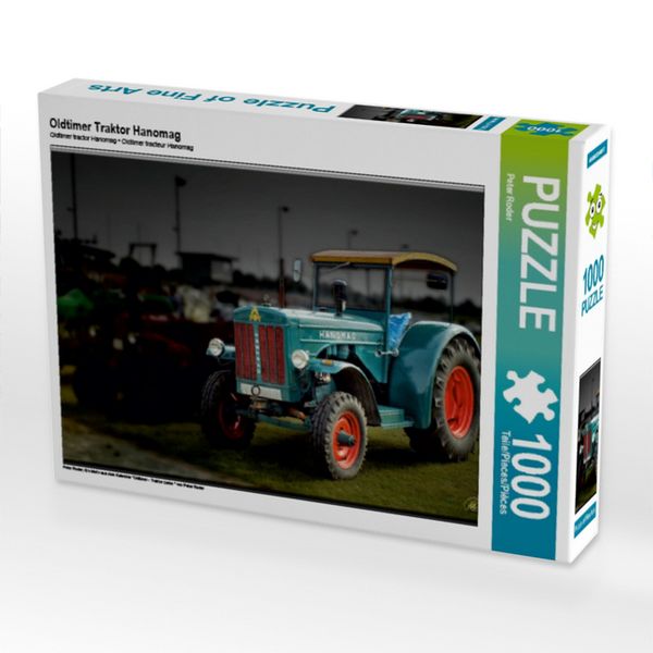 Oldtimer Traktor Hanomag (Puzzle)