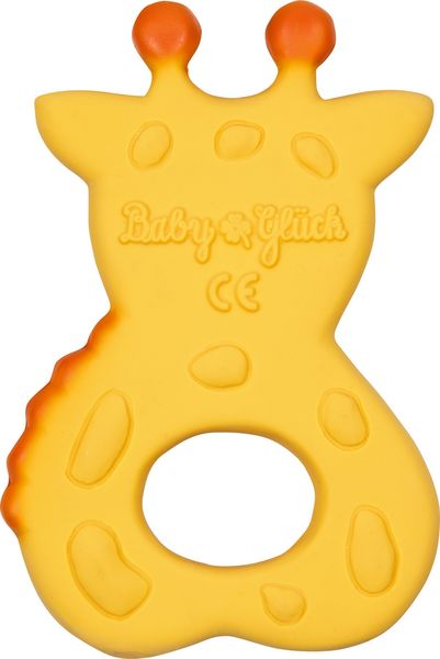 Produktbild: Bei&szlig;ring aus Naturkautschuk Giraffe - BabyGl&uuml;ck