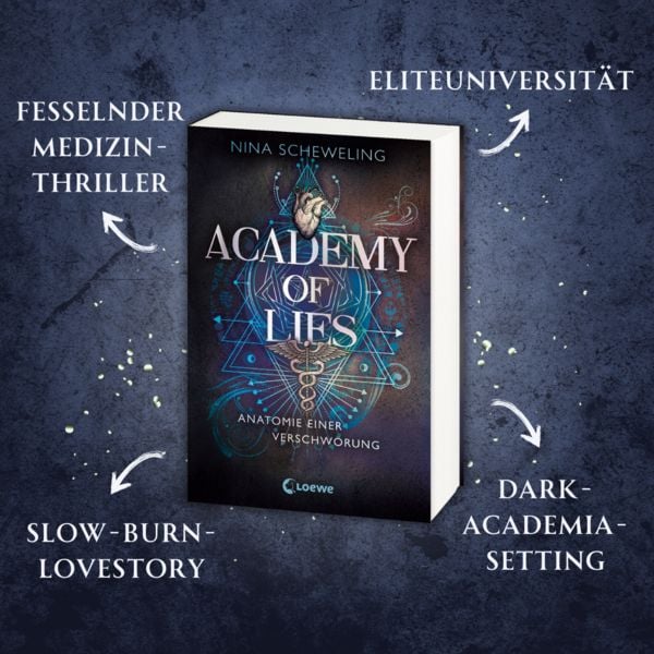 Produktbild: Academy of Lies (Band 1) - Anatomie einer Verschw&ouml;rung