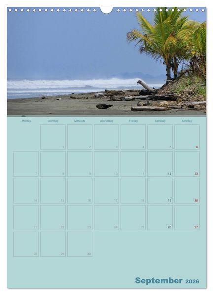 Produktbild: Karibik - Sonne, Strand und Palmen (Wandkalender 2026 DIN A3 hoch), CALVENDO Monatskalender