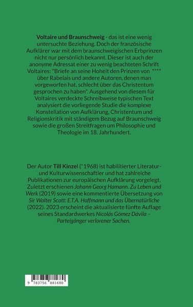 Produktbild: Aufkl&auml;rung zwischen Christentum und Freigeisterei