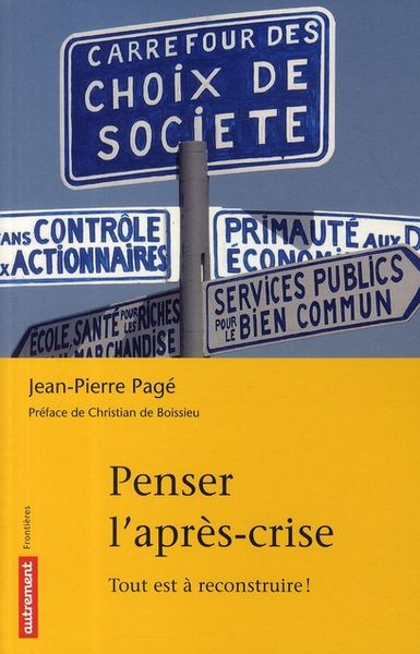 Produktbild: Penser l'apr&egrave;s-crise