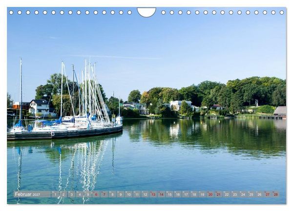 Produktbild: Hausbooturlaub Deutschland - Berlin und Brandenburg (Wandkalender 2027 DIN A4 quer), CALVENDO Monatskalender
