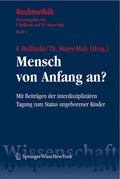 Produktbild: Mensch von Anfang an?
