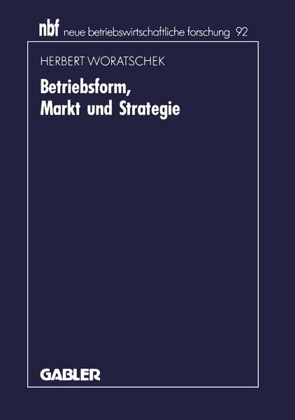 Produktbild: Betriebsform, Markt und Strategie