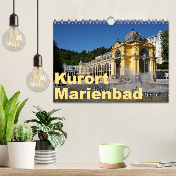 Produktbild: Kurort Marienbad (Wandkalender 2026 DIN A4 quer), CALVENDO Monatskalender