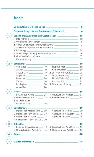 PONS Grammatik kurz & bündig Griechisch