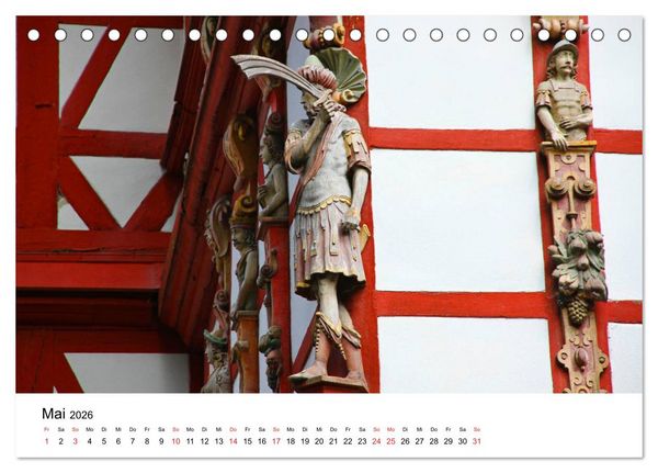Produktbild: Deutschlands Burgen - besondere Burgen und sch&ouml;ne Schl&ouml;sser (Tischkalender 2026 DIN A5 quer), CALVENDO Monatskalender
