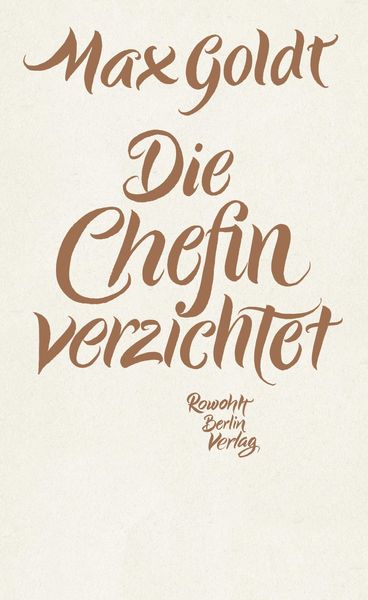 Produktbild: Die Chefin verzichtet