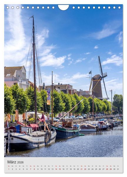 Produktbild: ROTTERDAM Impressionen bei Tag und Nacht (Wandkalender 2026 DIN A4 hoch), CALVENDO Monatskalender