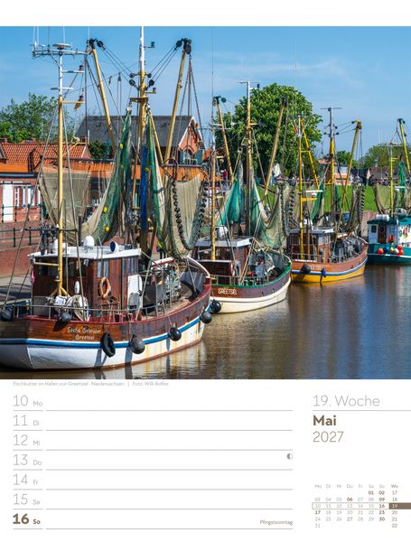Produktbild: Malerisches Deutschland Wochenplaner Kalender 2027
