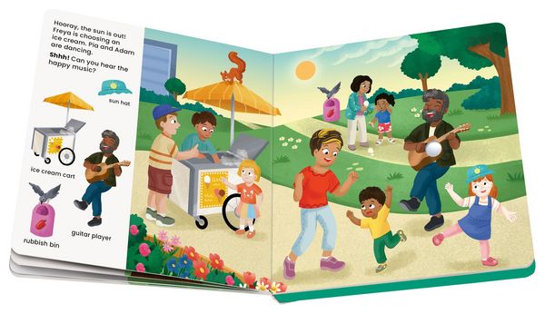 Produktbild: Play+ Shh ... Who's there? At the Park (sound book)