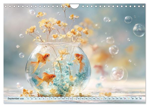 Produktbild: Freitag ist Fischtag (Wandkalender 2026 DIN A4 quer), CALVENDO Monatskalender