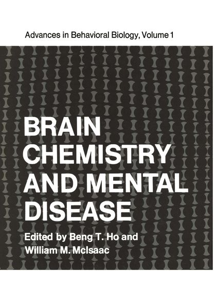 Produktbild: Brain Chemistry and Mental Disease