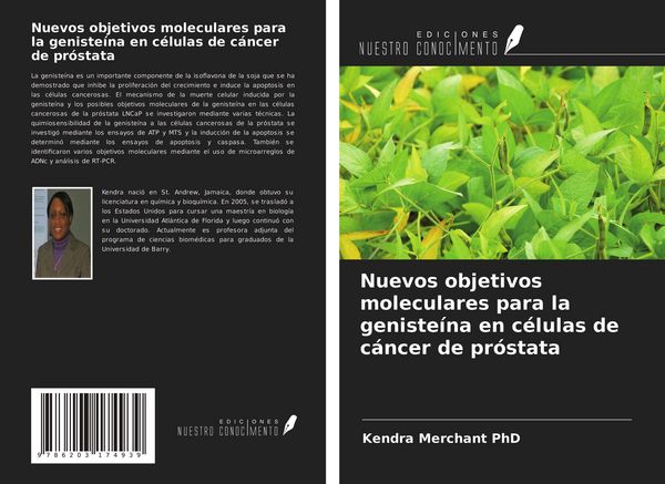 Produktbild: Nuevos objetivos moleculares para la geniste&iacute;na en c&eacute;lulas de c&aacute;ncer de pr&oacute;stata