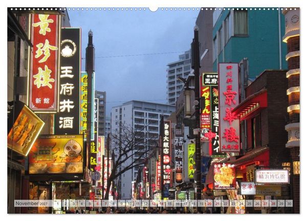 Produktbild: St&auml;dte in Japan (Wandkalender 2027 DIN A2 quer), CALVENDO Monatskalender
